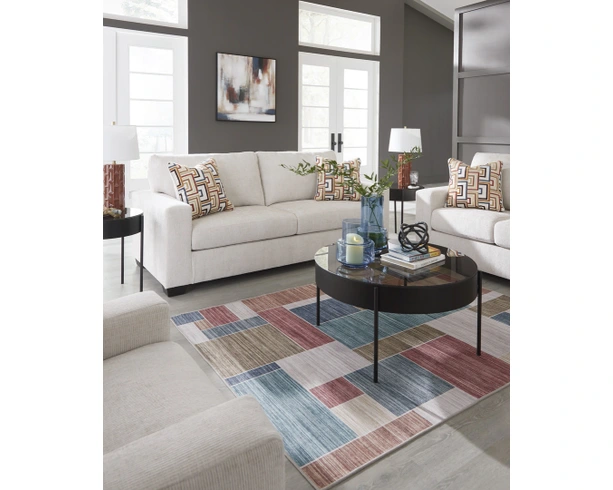 Ashley Aviemore Stone Sofa large image number 8